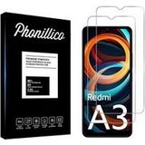 Phonillico® Gehard glas voor Xiaomi Redmi A3 [Pack 2]