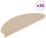 vidaXL - Trapmatten - Zelfklevend - Sisal-Look - 30 stuks - 65x21x4 cm - Berberkleurig