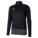 PUMA TeamGoal 23 Training T-trui met 1/4 ritssluiting voor heren, zwart/asfalt, S