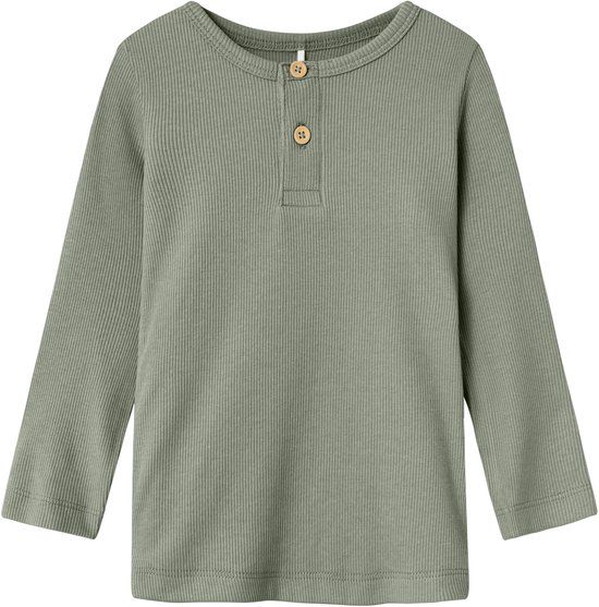 NAME IT NMMKAB LS TOP NOOS Jongens Blouse Maat 98 Shadow