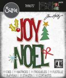 Sizzix Tim Holtz Thinlits Die Set Big Tidings