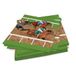 Beistle servetten paardenraces, meerkleurig