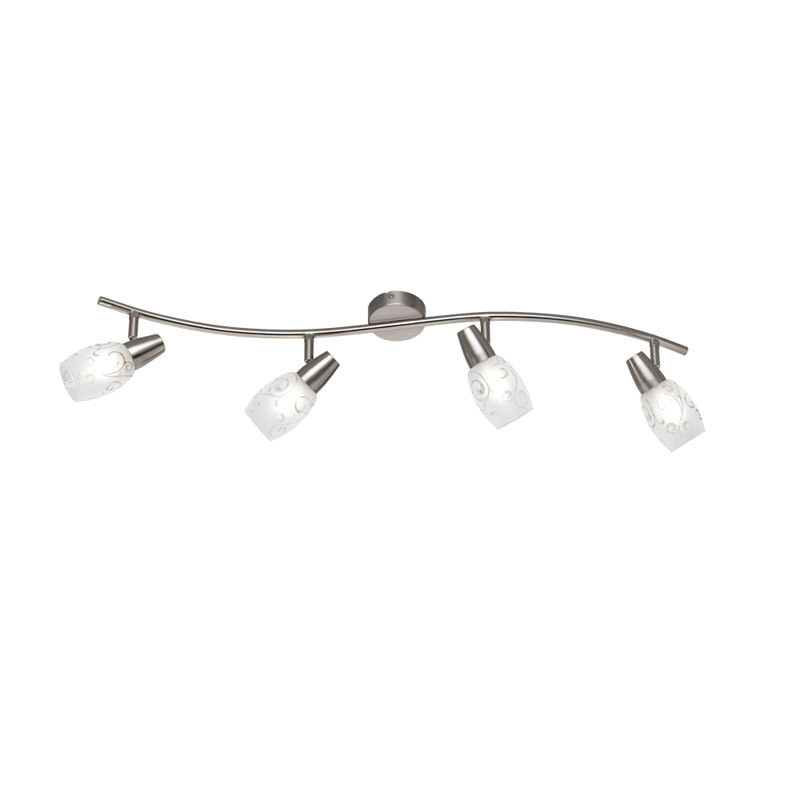 Trio Spotlamp Reality Colmar Nikkel Mat R80024007