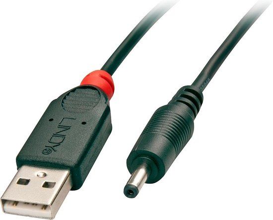 Lindy USB A - DC Power Cable - 1.5m - Black