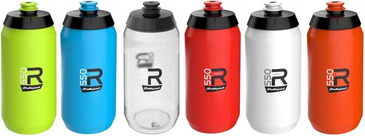 Polisport Bidon RS550 lichtgewicht - 550 ml - rood