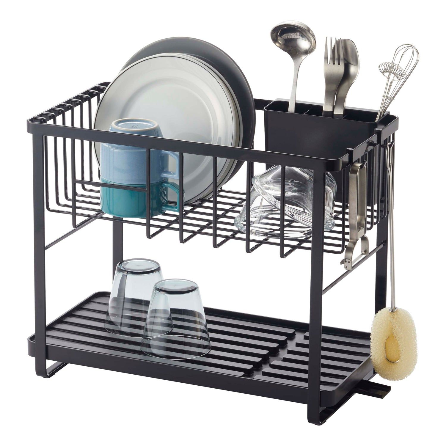 Yamazaki Tower Afdruiprek - 2 Niveaus - Zwart
