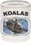 Bellatio Decorations Shoppartners Bv Dieren liefhebber koala beer spaarpot 9 cm jongens en meisjes - keramiek - Cadeau spaarpotten koalaberen liefhebber
