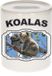 Bellatio Decorations Shoppartners Bv Dieren liefhebber koala beer spaarpot 9 cm jongens en meisjes - keramiek - Cadeau spaarpotten koalaberen liefhebber