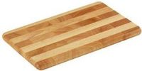 Zassenhaus Rubberhouten snijplank - 33 cm x 21 cm - Bruin