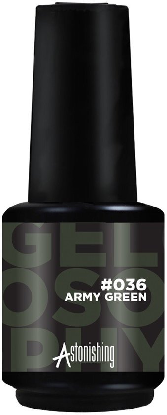 Astonishing Gelosophy 036 army green 15ml