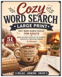 Cozy Word Search: Large Print Cozy Word Search Puzzles for Adults