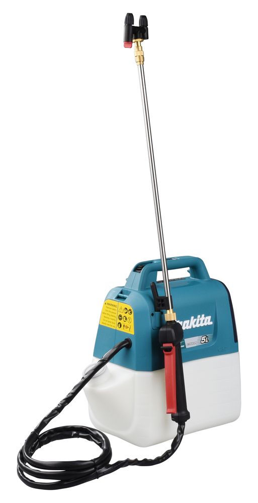 Makita US053DZ 12V Rugnevelspuit - 5L - Zwart/Turquoise