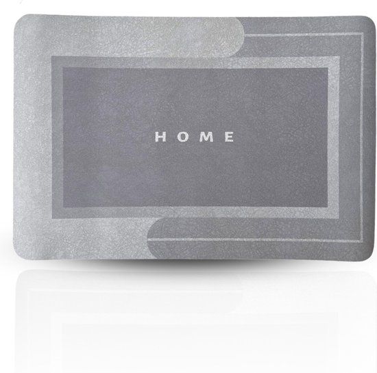 Vulpes Goods® Badmat - Luxe Douchemat - Antislip, Waterabsorberend - 40x60CM - Sky Grey