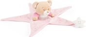 Trudi Baby Star Knuffeldoekje Beer Doudou 32 cm - Bruin Roze