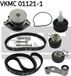SKF Pompe à eau + kit de courroie de distribution VKMC 01121-1