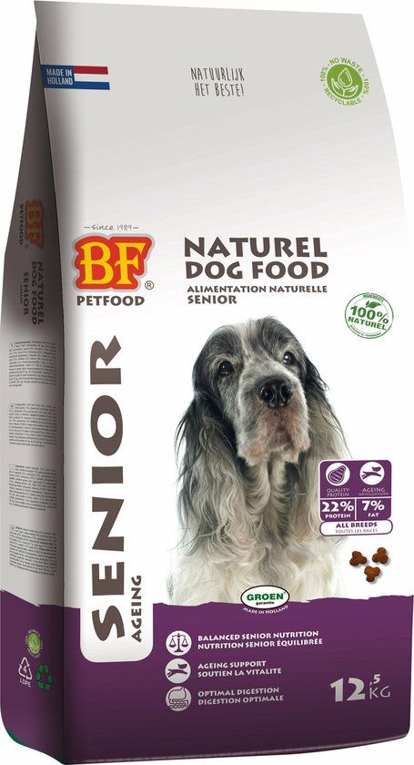 BIOFOOD Senior Hondenvoer - 12,5 kg
