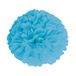 Party Pro 50242XS Pompom, zijdepapier, 15 x 15 x 15 cm, ijsblauw