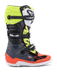 Alpinestars Bottes Tech 7S Junior Gris Foncé Rouge Fluo Jaune Fluo