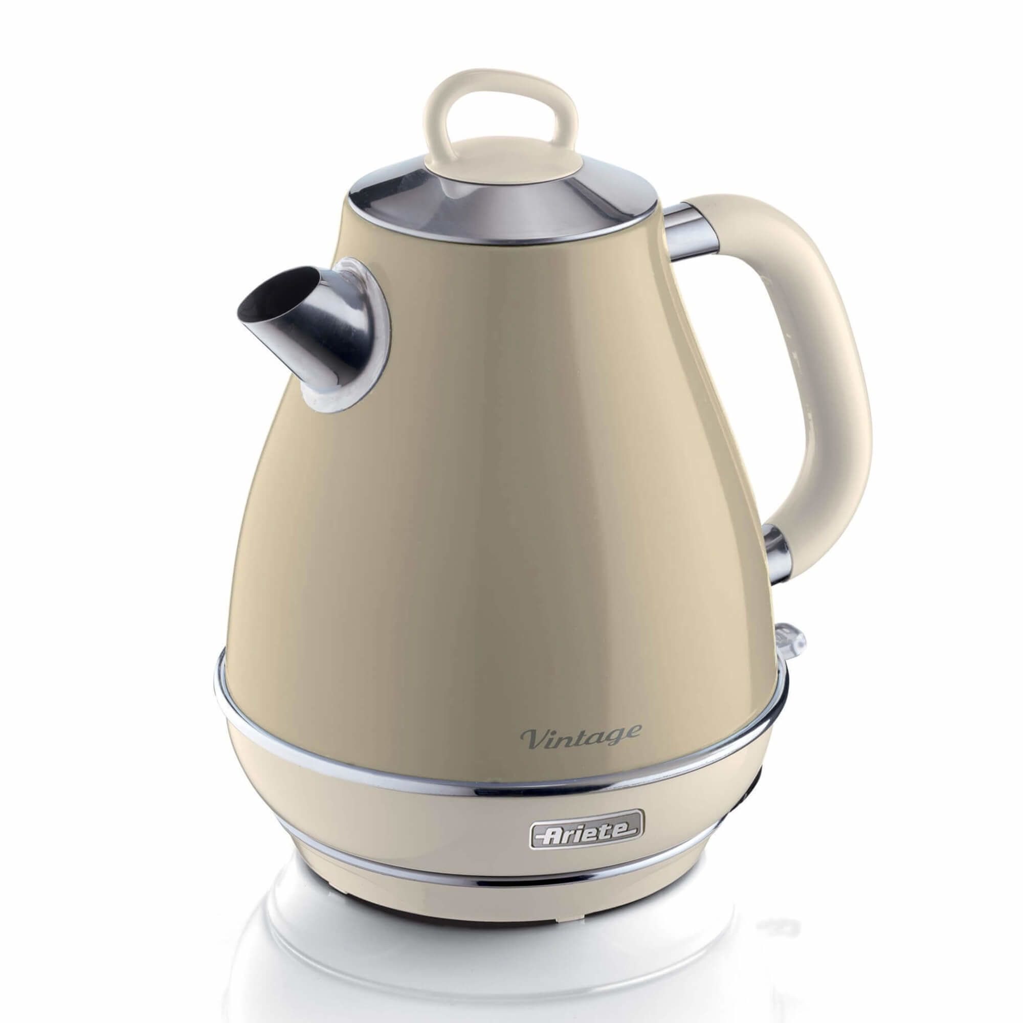 Ariete Vintage Waterkoker - 1.7L - 2000W - Beige