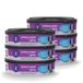 Litter Genie LitterLocker - Lot 6 Recharges 12 mois Octogonales pour Chats