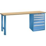 Lista Werkbank 27x36E 6 laden - hoogte 890 mm
