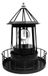 Lanterne solaire avec éclairage LED rotatif pour jardin, terrasse et allée