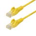 StarTech.com 25cm Dunne CAT6 Ethernet Kabel, Geel, Snagless, 100W PoE, UTP, LSZH, 28AWG