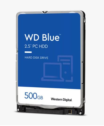 Western Digital Blue 500GB 2.5" SATA III HDD