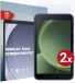 Rosso Tablet Screen Protector Geschikt voor Samsung Galaxy Tab Active5 | TPU Display Folie | Ultra Clear | Case Friendly | Duo Pack Beschermfolie | 2-Pack