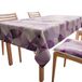 PETTI Artigiani Italiani - Tafelkleed, tafelkleed, tafelkleed voor de keuken van katoen, design Lidia, zwart, 6 plaatsen (140 x 180 cm), 100% Made in Italy