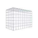 Gabion de fixation type 3 100 cm x 70 cm x 50 cm (L x H x P), maille 10 cm x 10 cm, C-ring