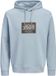 JACK&JONES JJRAIN SWEAT HOOD Homme Pull M Celestial Blue