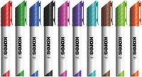 Kores Whiteboard Marker, Beitelvormige punt, Blauw, 1 stuk(s)