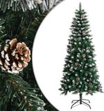 Prolenta Maison Exclusive Kunstkerstboom met standaard, groen, 150 cm, PVC