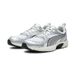 PUMA Milenio Tech Light sneakers, uniseks 46, White Silver Feather Gray Metallic