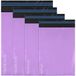 100 iSOUL 100 Mixed Mailing Poly Post Self Seal Zakken 4 Maten 25 van Elke Kleine tot Grote Mailing Zakken Postverpakking Diverse Mailers Posten Verzending Post Pakket Pakket Zakken Paars