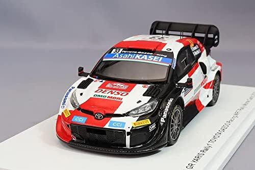 Spark Model SCHAAL MODEL COMPATIBEL MET TOYOTA YARIS N.33 MONTE CARLO 2022 E.EVANS-S.MARTIN 1:43 S6691