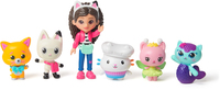 Gabby's Poppenhuis Gabby's Dollhouse Gabby's Poppenhuis - Speelfigurenset - met Gabby, 6 katjes en 1 poppenhuispakketje