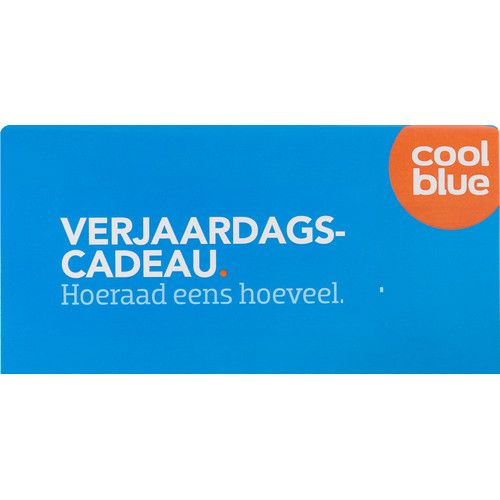 Coolblue Cadeaubon Verjaardag 125 euro