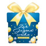 TRÖTSCH - 3D-Geschenkbox Jugendweihe Luftballons