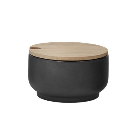 Stelton Nordic Suikerpot - Zwart - 100 ml