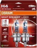 OSRAM Night Breaker Laser H4 Set/Paar
