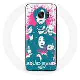 Maniacase Hoesje voor Samsung Galaxy S7 Inktvis Spel Poster karakters logo