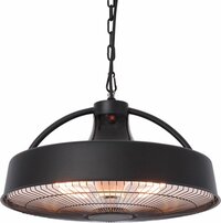 - Sunred hangende retro terrasverwarmmer zwart rsh17