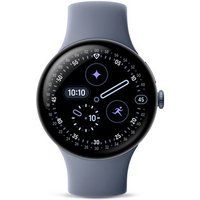 Google Pixel Watch 4 45mm LTE Moonstone (Satin Moonstone) en grijze band (Moonstone)