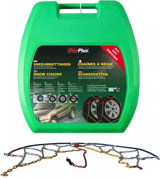 ProPlus Sneeuwkettingen Kb37 (185-14 Tot 195/65-16) 16 Mm 2 St