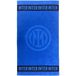 Inter Premium strandhanddoek, 180 x 100 cm, 100% katoen, logo Inter, Made in Italy, blauw