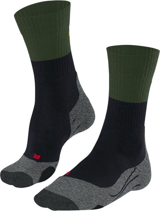 FALKE TK2 Explore heren trekking sokken - groen (vertigo) - Maat: 44-45