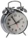 Gerimport Wekker - retro klassieke - metaal met bellen - 16 cm - Vintage wekkers