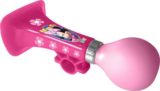 Stamp Fietstoeter Minnie Meisjes 15 Cm Roze